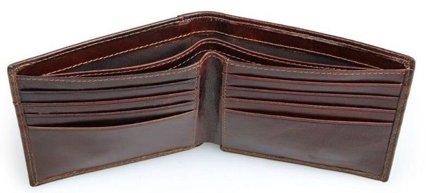 Кошелек мужской Vintage 14374 Коричневый