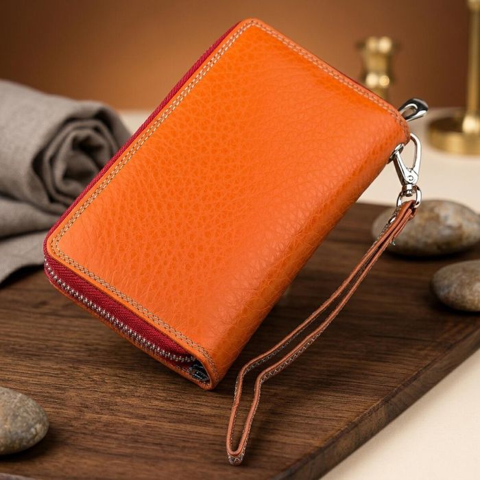 Кошелек женский ST Leather 18441 (SB55-5) вместительный Красный