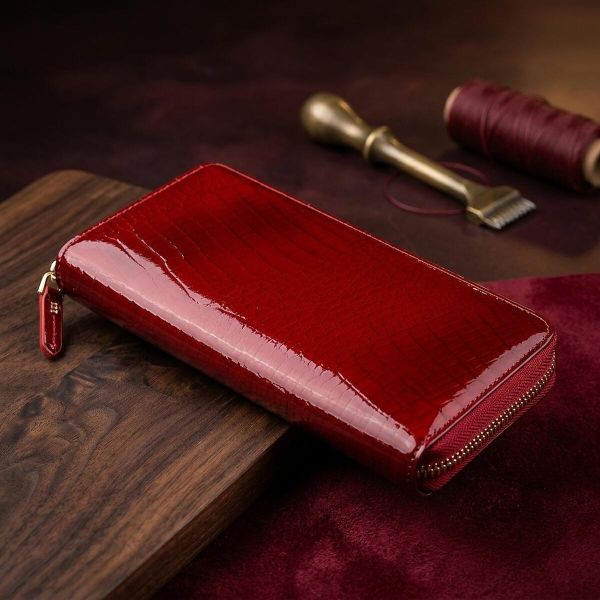 Гаманець жіночий ST Leather 18436 (S7001A) місткий Червоний