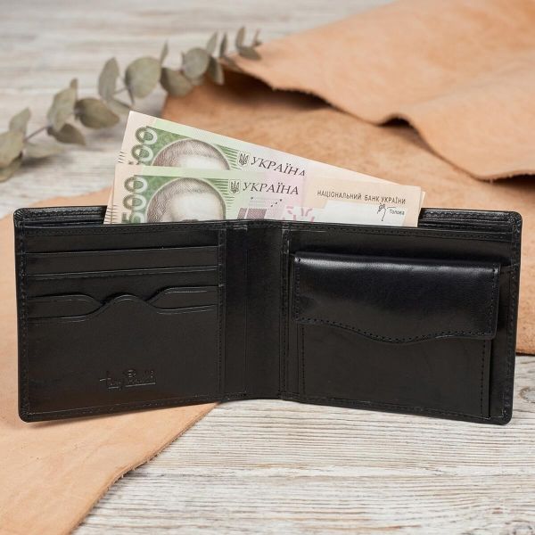 Мужское портмоне Tony Perotti Italico 534 nero (90433) Черное