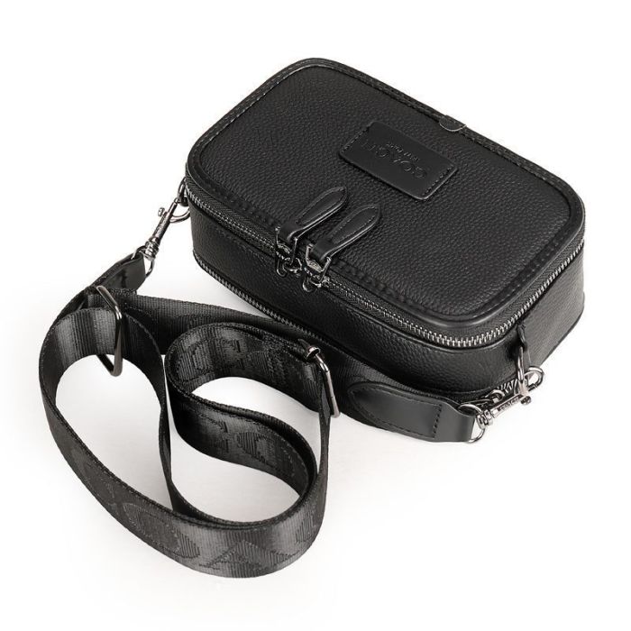Сумка Coach Charter Slim Crossbody Black мужская
