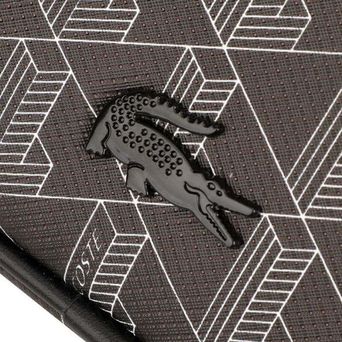 Сумка через плече Lacoste Monogram чорний