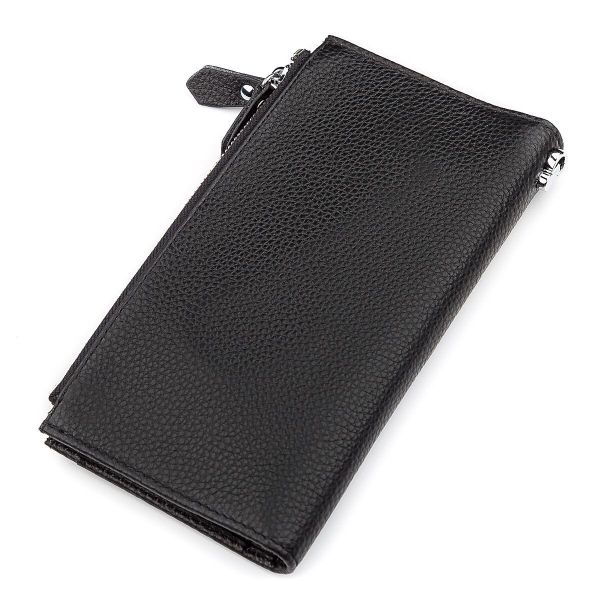 Кошелек ST Leather 18383 (ST420) надежный Черный