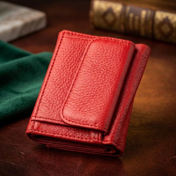 Кошелек ST Leather 18323 (ST440) очень удобный женский Красный