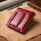 Лакований гаманець для жінок середнього розміру ST Leather 22685 Червоний