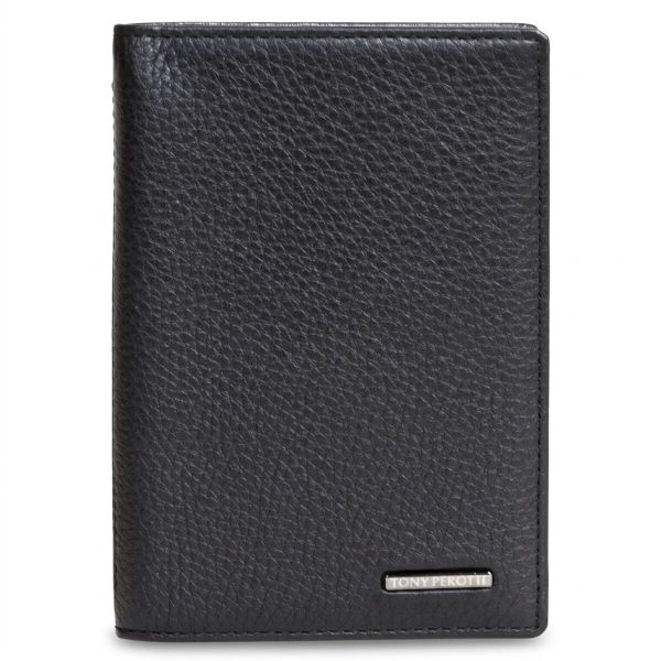 Обкладинка на паспорт Tony Perotti New Contatto 3550 nero (90578) Чорна