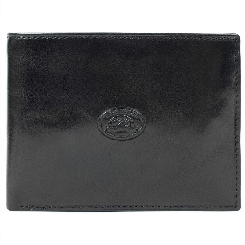 Горизонтальное портмоне Tony Perotti Italico 537 nero (90452) Черное