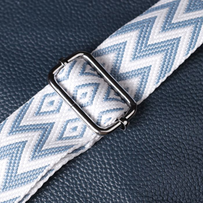 Повседневная женская сумка на плечо из натуральной кожи Vintage 22911 Голубой