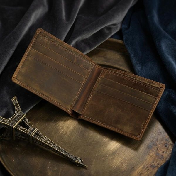 Кошелек мужской Vintage 14346 Коричневый