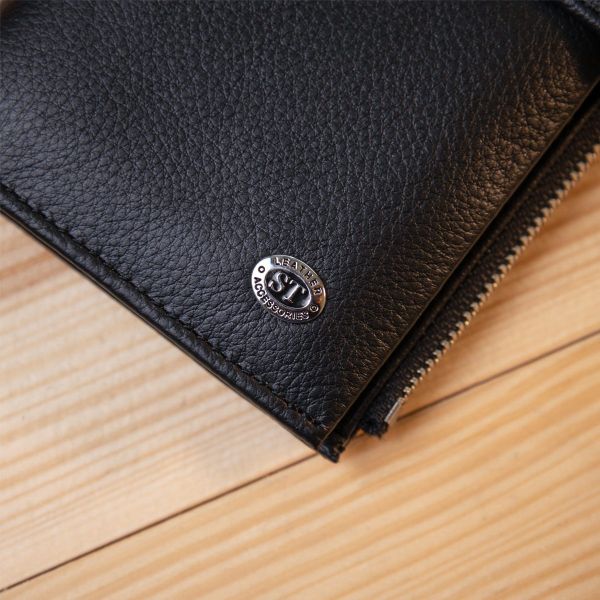 Классический кошелек-клатч ST Leather 19373 Черный