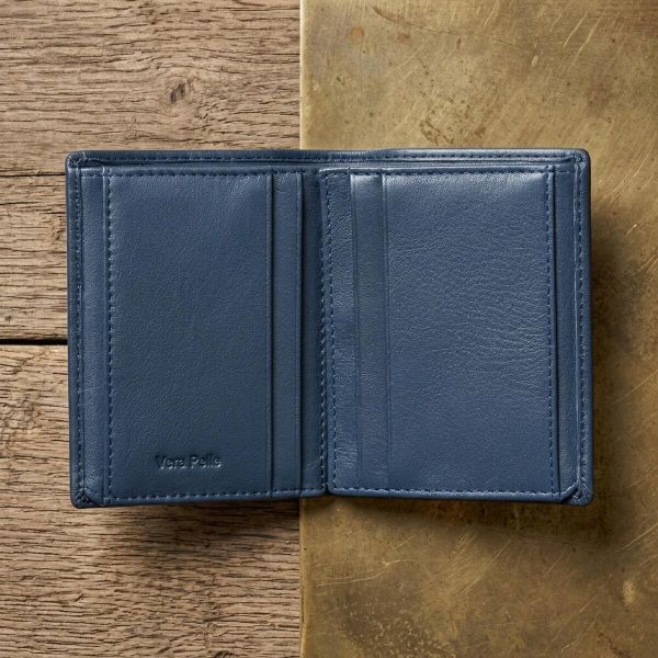 Портмоне Tony Perotti из натуральной кожи Cortina 5088 navy (90220) Темно-синее