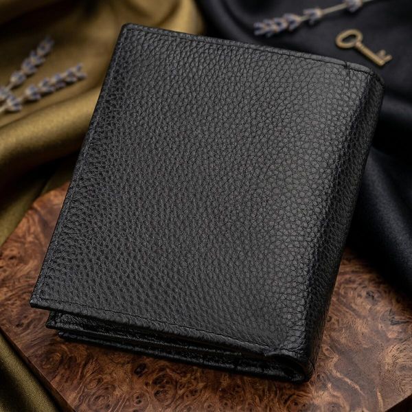 Гаманець жіночий ST Leather 18411 (ST410) компактний Чорний