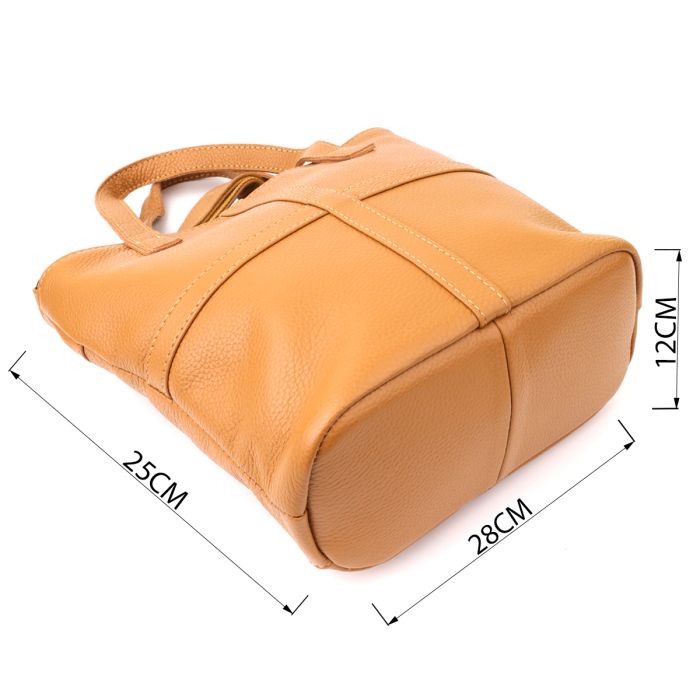 Женская сумка из натуральной кожи Vintage 22994 Рыжий