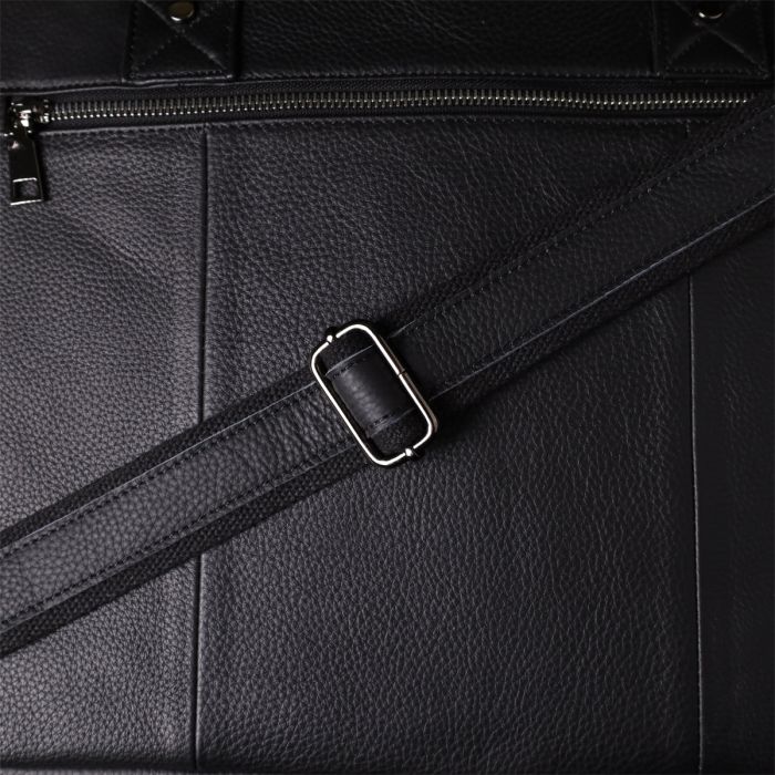 Портфель для мужчин из натуральной кожи Vintage 23042 Черный
