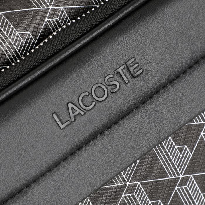 Сумка Lacoste The Blend Monogram чоловіча Black