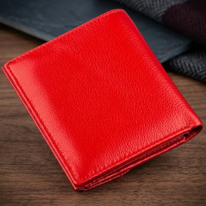 Портмоне для женщин с монетницей ST Leather 18918 Красный