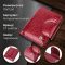Лакований гаманець для жінок середнього розміру ST Leather 22685 Червоний
