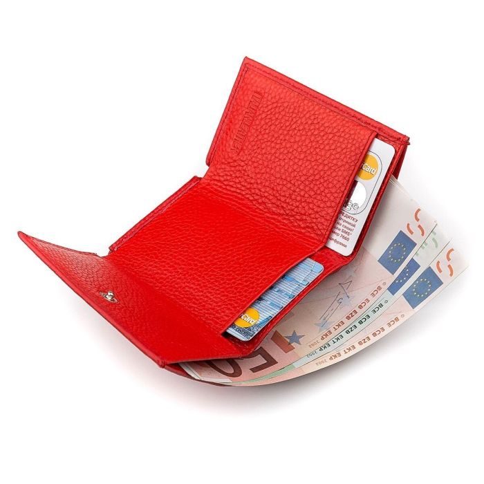Кошелек ST Leather 18323 (ST440) очень удобный женский Красный