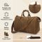 Сумка дорожная Vintage 14050 из винтажной кожи Коричневая