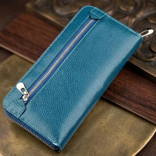Женский клатч-визитница ST Leather 18861 Голубой