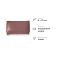 Матова ключниця з натуральної телячої шкіри Tony Perotti 21020_1 (1117 rosa antico) Рожевий