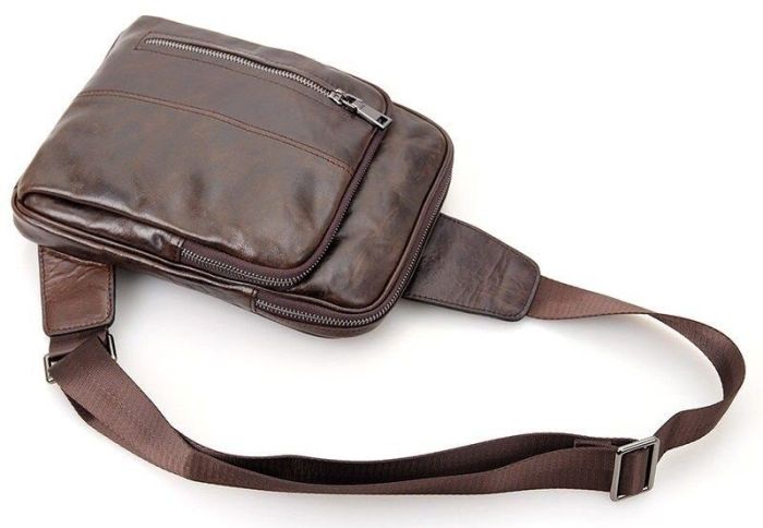 Сумка мужская Vintage 14415 Коричневая