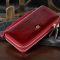 Женский клатч с двумя отделениями ST Leather 18907 Бордовый