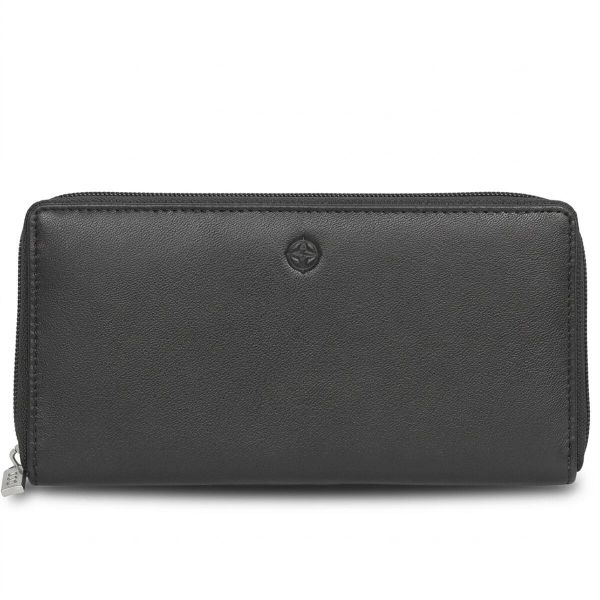 Жіночий гаманець Tony Perotti з натуральної шкіри Cortina 5059 nero (90263) Чорний