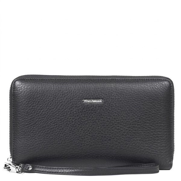 Женское портмоне Tony Perotti New Contatto 2970 nero (90587) Черное