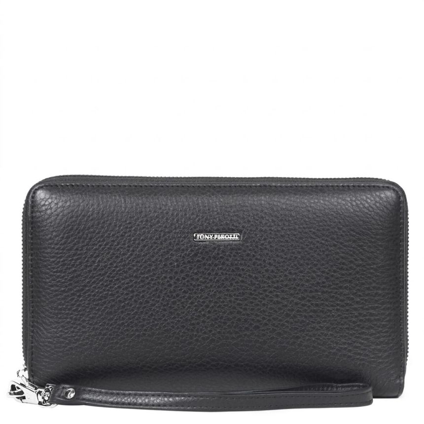 Женское портмоне Tony Perotti New Contatto 2970 nero (90587) Черное