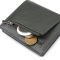 Женский кошелек на магните из натуральной кожи ST Leather 23093 Зеленый