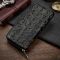 Гаманець-клатч CROCODILE LEATHER 18012 з натуральної шкіри крокодила Чорний