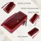 Женский клатч с двумя отделениями ST Leather 18907 Бордовый