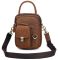 Сумка мужская Vintage 14416 в винтажном стиле Коричневая