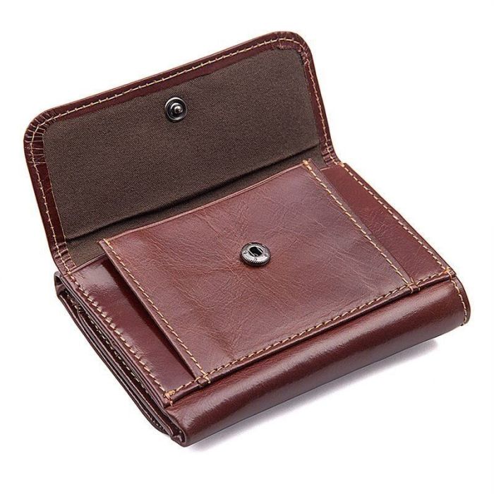 Кошелек мужской кожаный Vintage 14648 Коричневый