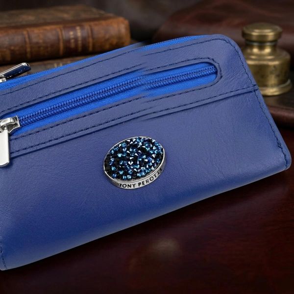 Ключница Tony Perotti Swarovski 1941L labelia (90034) Синяя