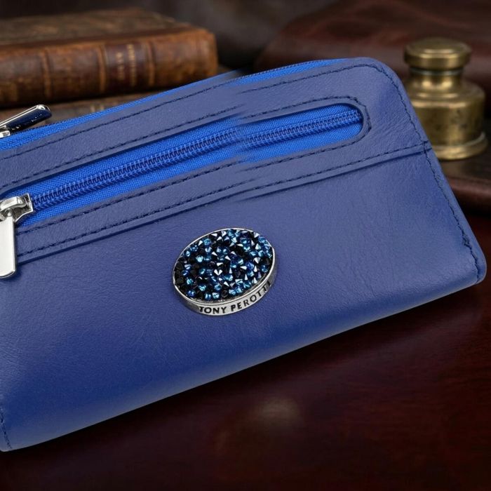 Ключница Tony Perotti Swarovski 1941L labelia (90034) Синяя