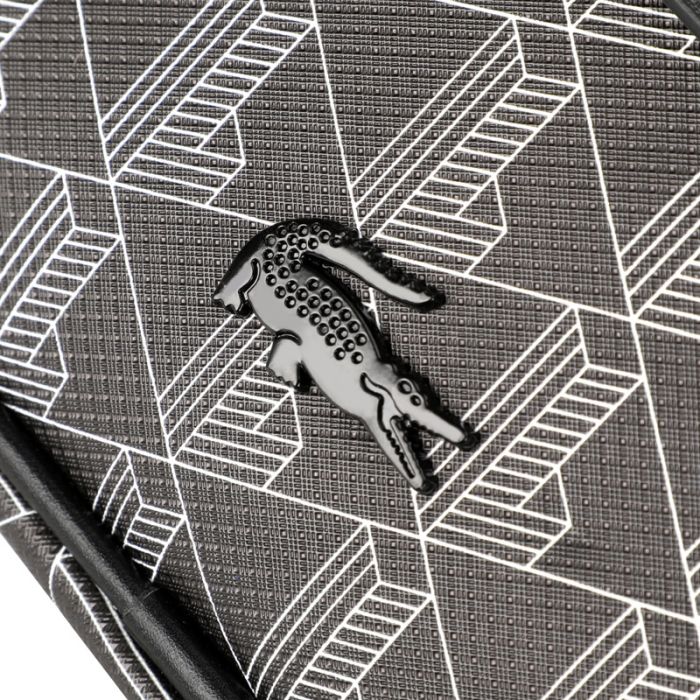 Сумка Lacoste The Blend Monogram чоловіча Black