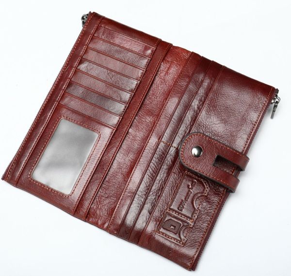 Кошелек женский Vintage 14906 Бордовый