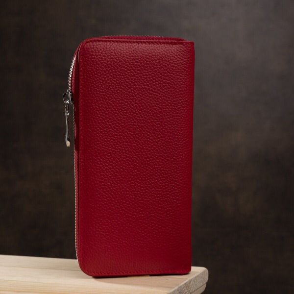 Кошелек женский ST Leather 18419 (ST45-2) очень надежный Красный