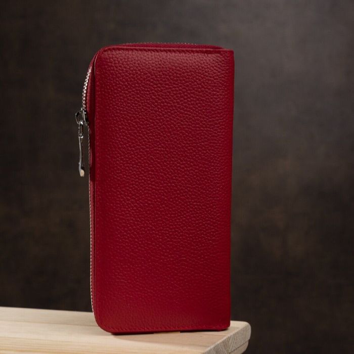 Кошелек женский ST Leather 18419 (ST45-2) очень надежный Красный