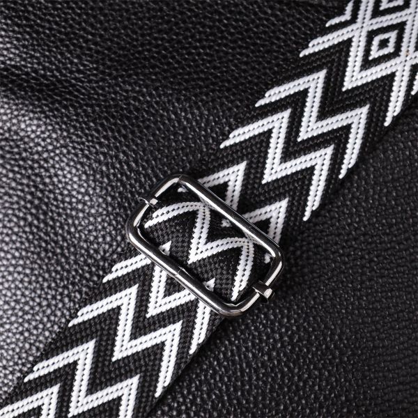Женская сумка на плечо из качественной натуральной кожи Vintage 22914 Черный