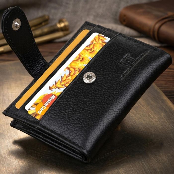 Кошелек-визитница ST Leather 19208 Черный