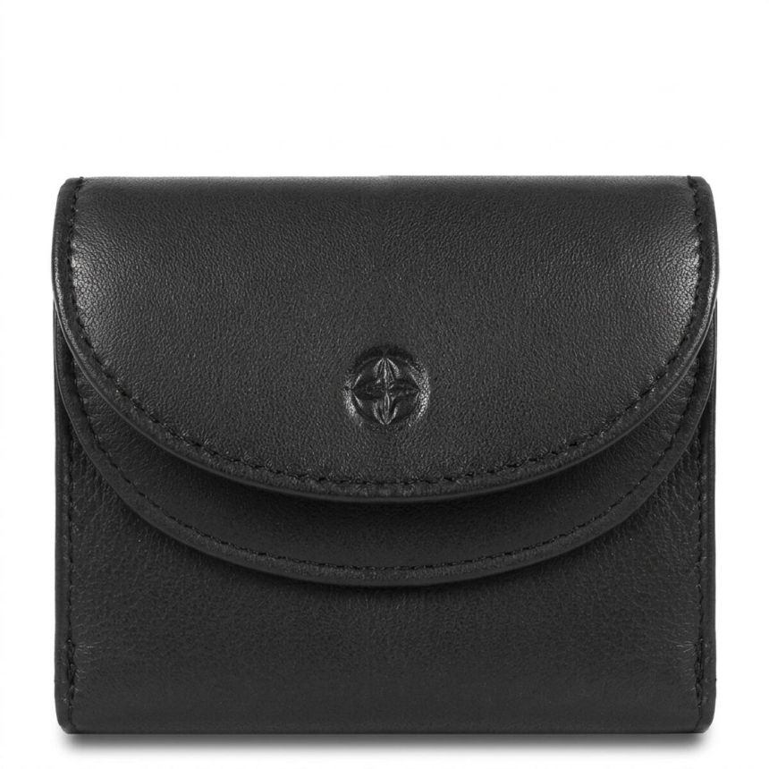 Женский кошелек Tony Perotti натуральная кожа Cortina 5055 nero (90257) Черный