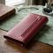 Практичный кошелек для женщин из натуральной кожи ST Leather 23098 Бордовый
