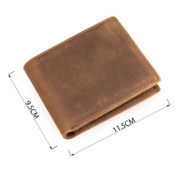 Кошелек мужской Vintage 14439 Коричневый