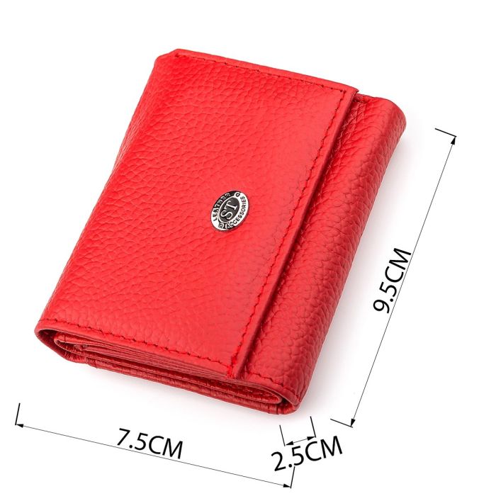 Кошелек ST Leather 18323 (ST440) очень удобный женский Красный