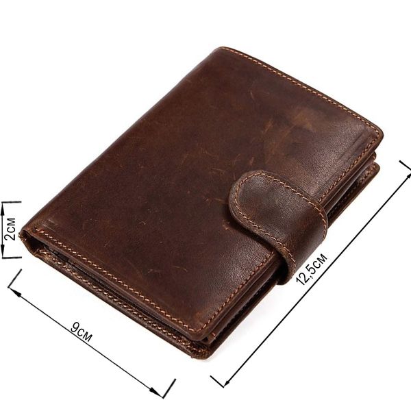 Кошелек универсальный Vintage 14926 Коричневый