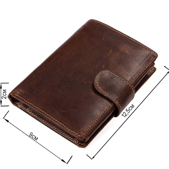 Кошелек универсальный Vintage 14926 Коричневый