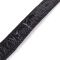 Ремень-автомат CROCODILE LEATHER 18010 из натуральной кожи крокодила Черный